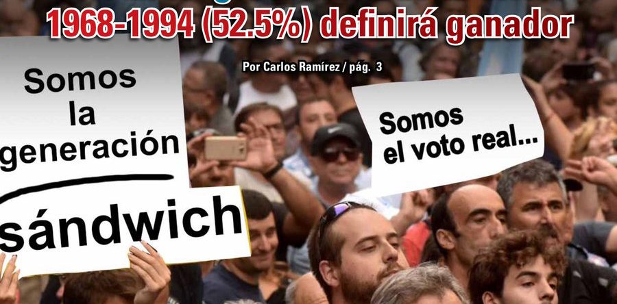 Voto 2018: generación de la crisis 1968-1994 (52.5%) definirá ganador: Carlos Ramírez