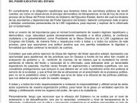 Arranca proceso de rendición de cuentas de funcionarios muratistas