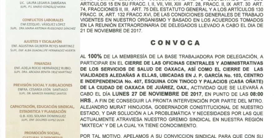 Con marchas y protestas trabajadores de salud exigirán respuestas a sus demandas