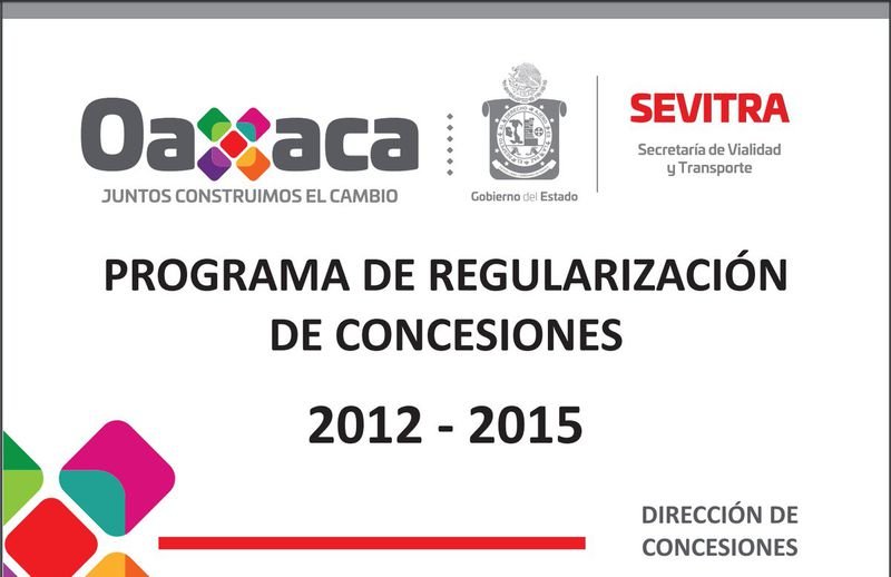 Inicia Sevitra Programa de Regularización de Concesiones