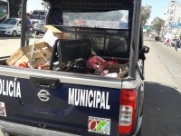 Decomisa Comisión de Seguridad Pública y Vialidad Municipal 500 kilogramos de pirotecnia