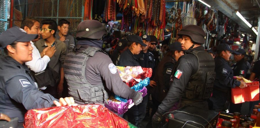 Decomisa Comisión de Seguridad Pública y Vialidad Municipal Dos toneladas de pirotecnia