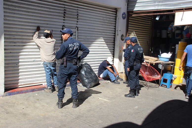 Se realiza operativo “Barredora”, en el Mercado de Abasto
