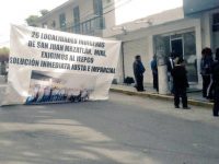 Se mantienen en protesta pobladores de Mazatlán Mixes en IEEPCO