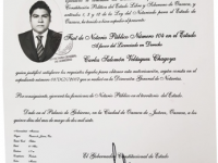 Familia de Notarios ejercen en la ilegalidad