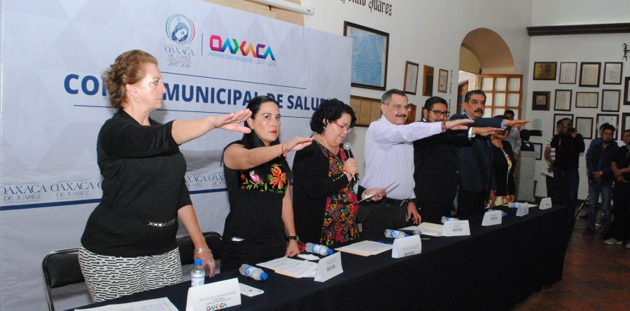 Instala edil capitalino Comité Municipal de Salud