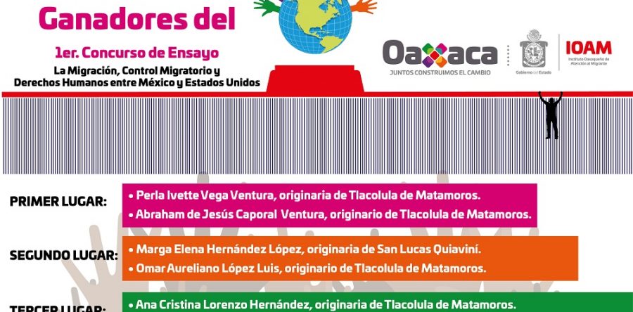 Realiza IOAM Primer Concurso de Ensayo sobre Migración