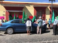 API nuevamente bloquea calle en el centro de la ciudad
