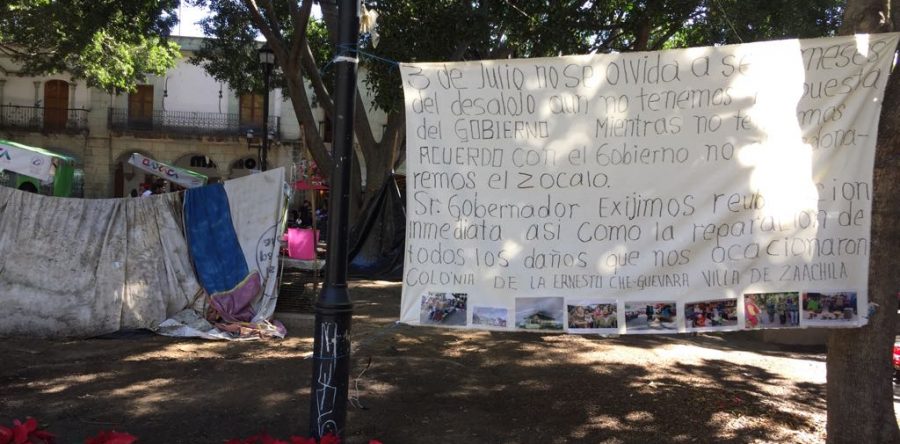 Desplazados de la Che-Guevera piden ser reubicados