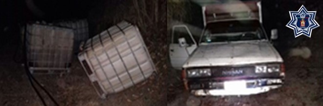 Asegura SSPO 5 vehículos y 4 mil litros de hidrocarburo en la región del Papaloapan