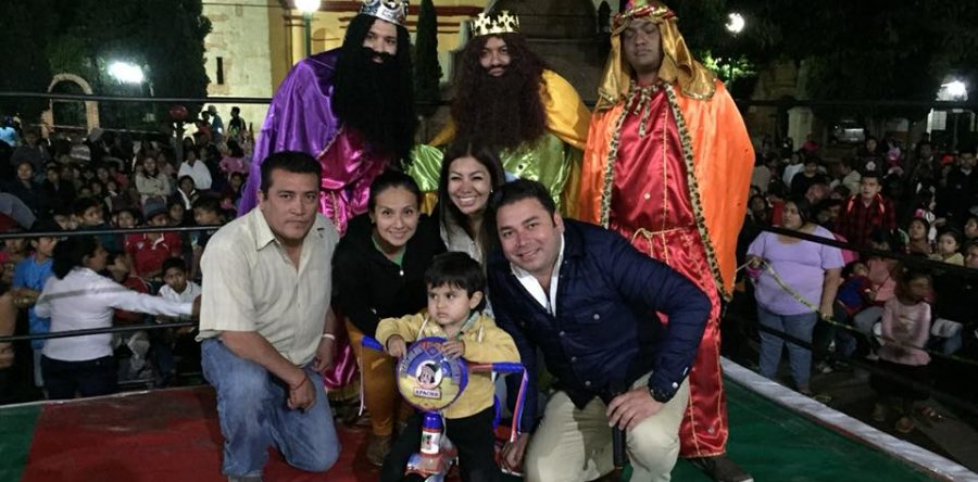 Con Magno evento celebra Raúl Cruz el Día de Reyes en Santa Lucía del Camino