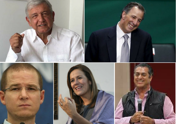 ¿En que se parecen los candidatos a la Presidencia en México? AMLO, Meade, Anaya, El Bronco y Margarita tienen más en común de lo que parece: Rodrigo Pacheco Peral