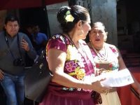 Insiste Gloria Sánchez que no han recibido un sólo peso para damnificados