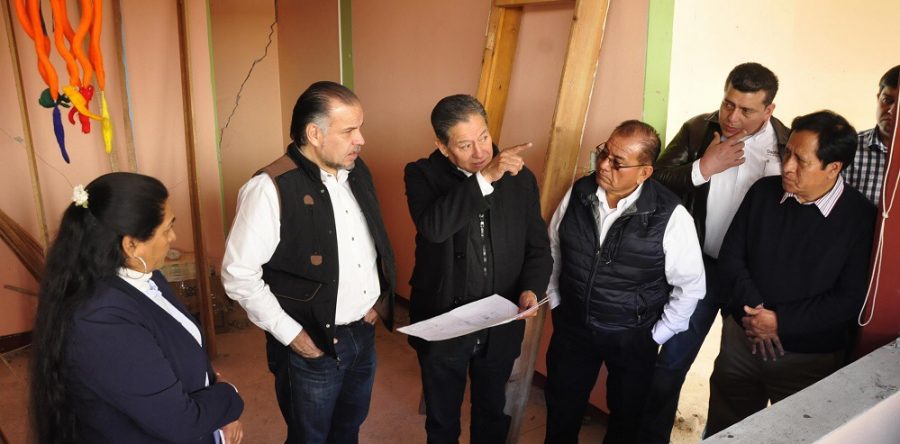 Avanzan trabajos en las escuelas afectadas por los sismos en la Mixteca: IEEPO