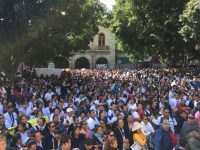Protestan trabajadores de salud en Oaxaca
