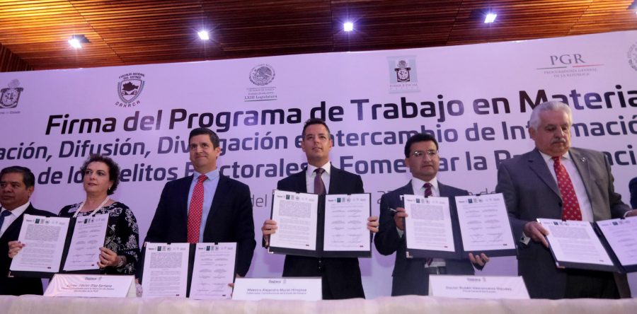 Gobierno de Oaxaca coadyuvará en la prevención de delitos electorales: AMH