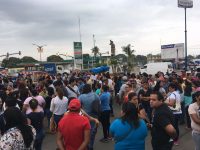Maestros de la S-22 marchan en Tuxtepec