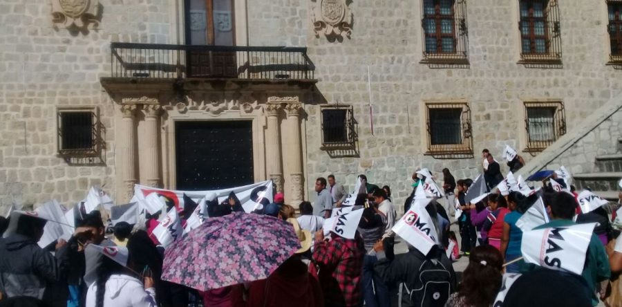 Amenazan con bloqueos si edil de Oaxaca no atiende demandas de MAS