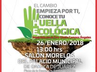 El secretario José Luis Calvo Ziga de la Semaedeso les hace una cordial invitación a la conferencia sobre “huella ecológica