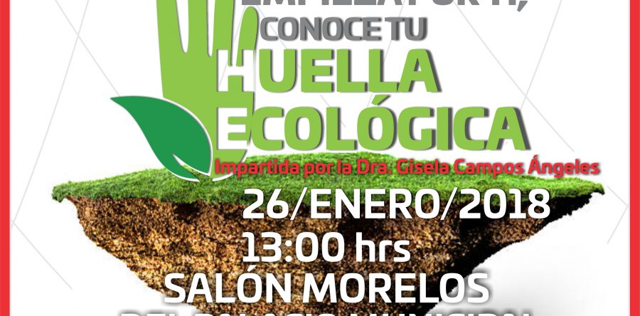 El secretario José Luis Calvo Ziga de la Semaedeso les hace una cordial invitación a la conferencia sobre “huella ecológica