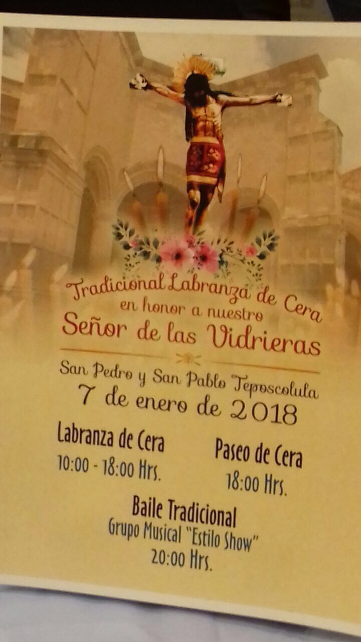 Realizarán tradicional labranza de cera en honor en San Pedro y San Pablo Teposcolula