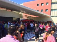 STEUABJO protesta en Cd Administrativa