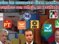 Todas las encuestas dicen mentiras; sondeos son reflejo, no resultado:  Carlos Ramírez