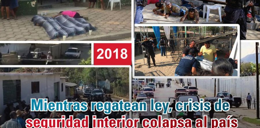 Mientras regatean ley, crisis de seguridad interior colapsa al país: @CarlosRamirezH