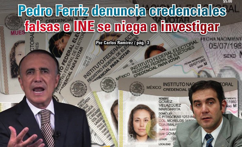 Pedro Ferriz denuncia credenciales falsas e INE se niega a investigar: Carlos Ramírez