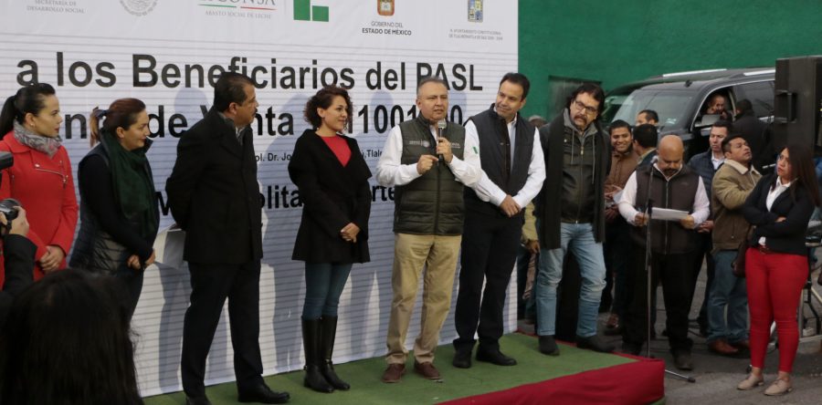 Liconsa incrementará  lecherías y personas beneficiarias en Edomex