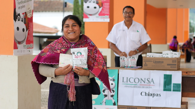 @Liconsa duplicó promedio de compra de leche con “A peso el litro”