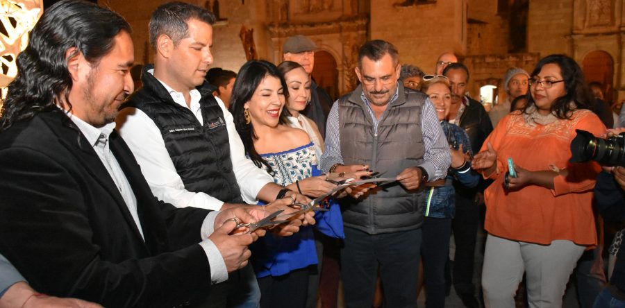 Inaugura Hernández Fraguas y Alejandro Murat, exposición “Epifanía”