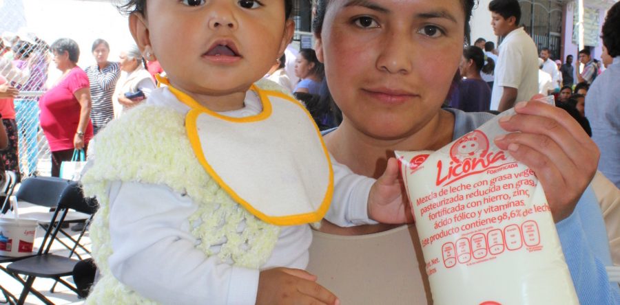 Liconsa lleva leche fortificada al 85%  de los municipios del país
