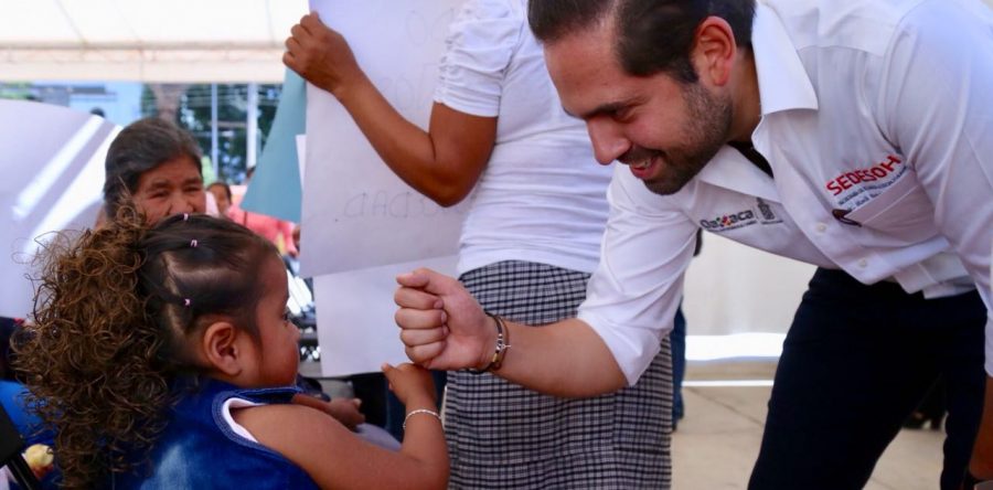 Mujeres y niños, prioridad para la Sedesoh: Raúl Bolaños Cacho Cué