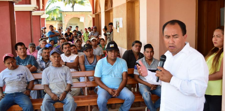 Sergio López trabaja “codo a codo” con Santa María Zacatepec.