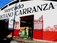 Locatarios del Mercado “Venustiano Carranza”, se suman al “Tequio por los mercados”