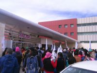 CDP protesta a Ciudad Administrativa