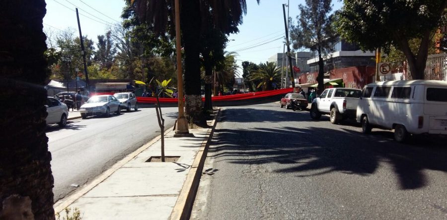 Bloquea STEUABJO Boulevard Eduardo Vasconcelos