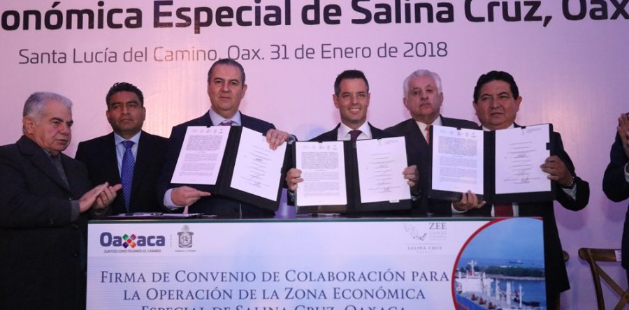 ZEE de Salina Cruz, puerta de desarrollo y dinamismo comercial para Oaxaca: AMH