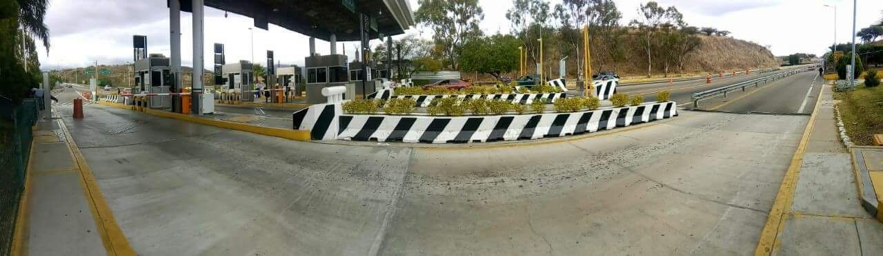 CPO pide cooperación voluntaria a automovilistas en la Caseta de Huitzo.