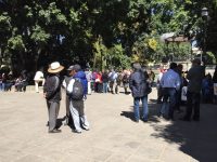 Jubilados con protesta frente a Palacio de Gobierno piden atención a sus demandas