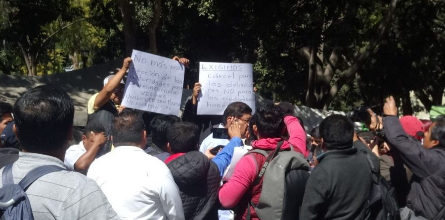 Vecinos de San Martín Mexicapam denuncian protección de las autoridades hacia delincuentes