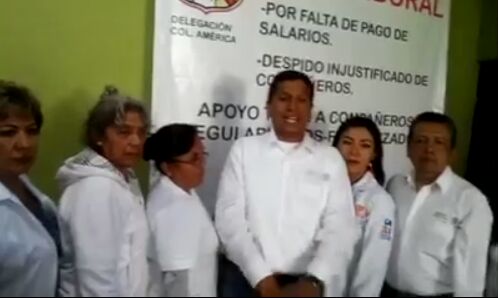 Refutan trabajadores de salud: aviadores son producto de compromisos políticos