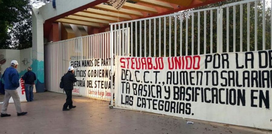 STEUABJO emprende paro de 12 horas