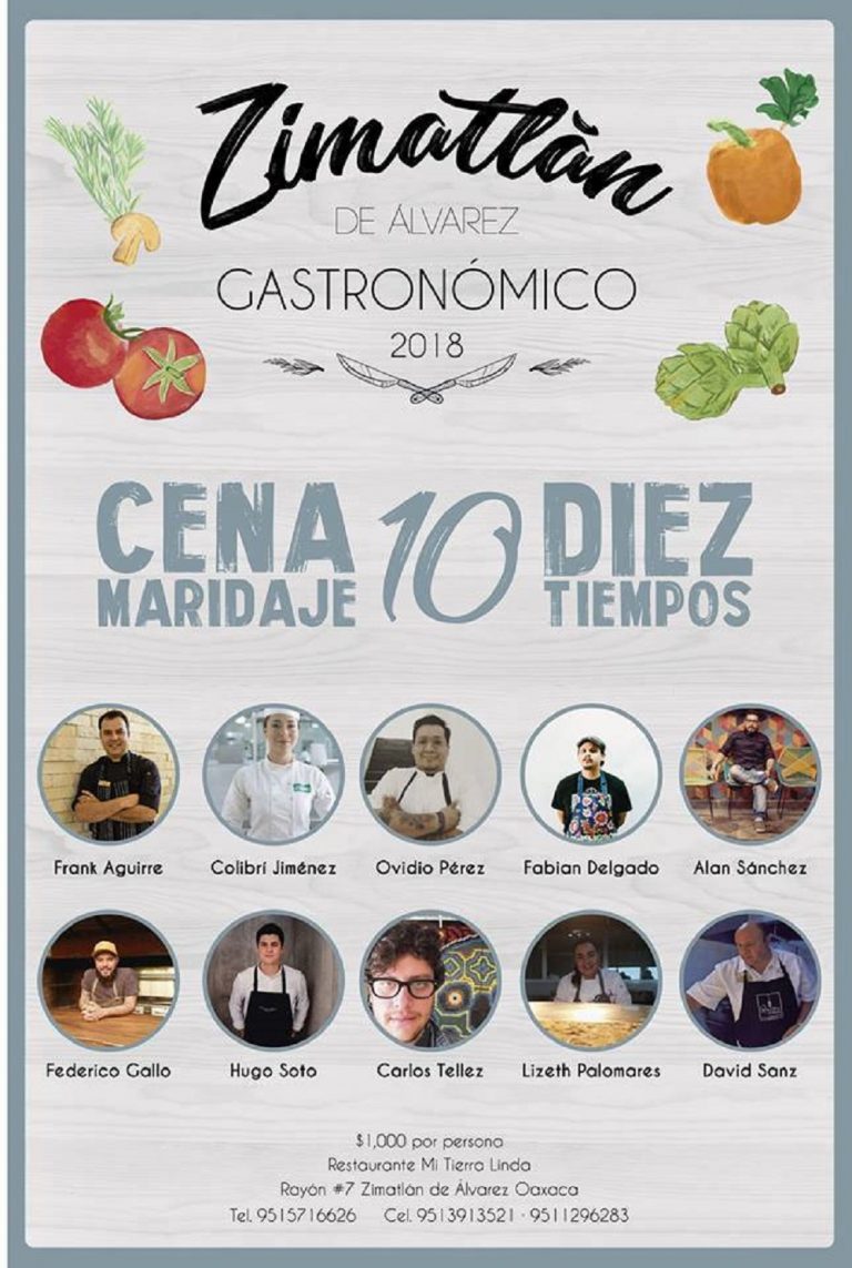 Buscan revalorar gastronomía de Zimatlán de Álvarez