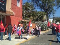 Sol Rojo continúa con su jornada de lucha con bloqueos