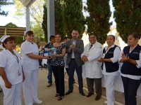 Entregan material y equipos a Hospital Cruz del Sur