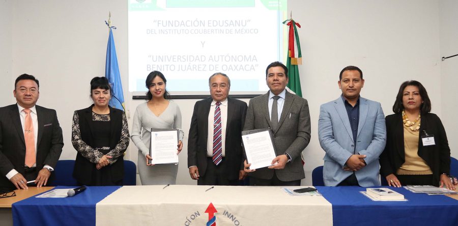 Firman convenio UABJO y EDUSANU para combatir Obesidad y Diabetes en el campus