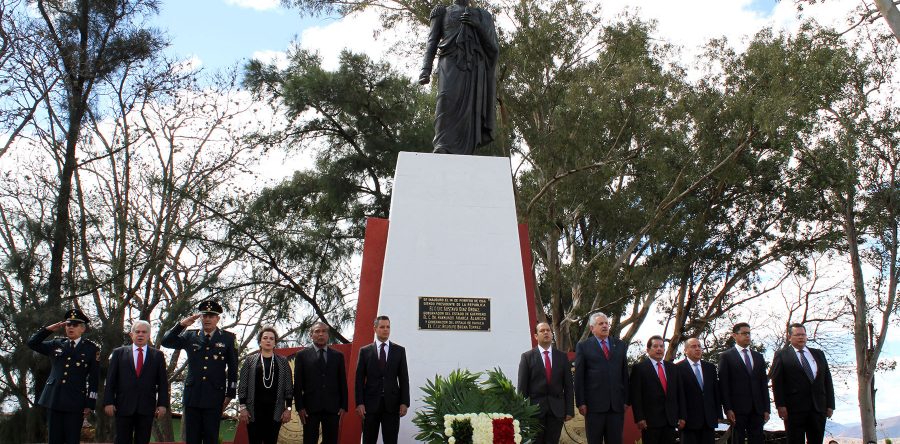 Conmemora AMH 187 Aniversario Luctuoso del General Vicente Guerrero