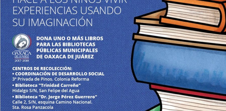 Invita Gobierno Municipal a participar en la campaña “Un Libro para Construir un Mejor Futuro”